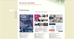 Desktop Screenshot of elcaminodelelder.org